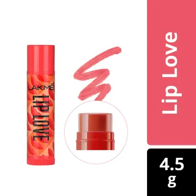 Lakme Lip Love Chapstick Apricot SPF 15 4.5gm