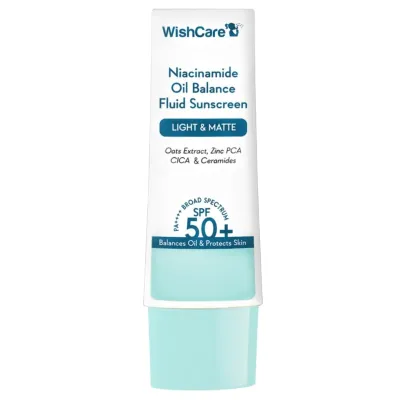 WishCare 5% Niacinamide Oil Balance Fluid Sunscreen SPF 50 PA++++ 50ml