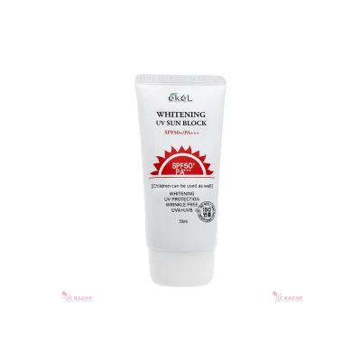 Ekel Whitening UV Sun Block SPF 50+/PA+++ 70 ml