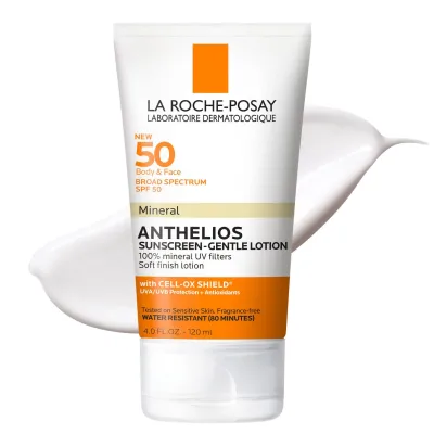 La Roche-Posay Anthelios Body & Face Gentle-Lotion Mineral Sunscreen SPF 50 120ml