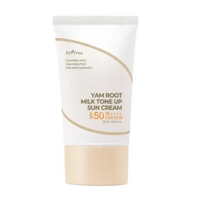 ISNTREE YAM ROOT MILK TONE UP SUN CREAM 50ML