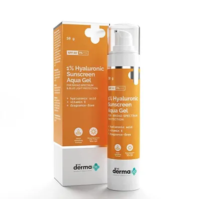 Derma Co 1% Hyaluronic Sunscreen Aqua Gel 50g