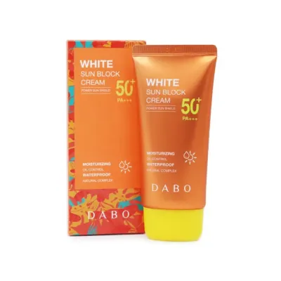 DABO White Sunblock Cream Power Sun Shield 50+ PA+++ 70ml