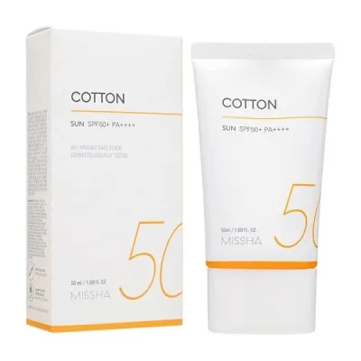 Missha All Around Safe Block Cotton Sun SPF50+ 50ml