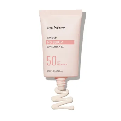 Innisfree Tone Up No Sebum Sunscreen Ex SPF50+ PA++++ 50ml