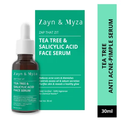 Zayn & Myza Tea Tree & Salicylic Acid Face Serum 30ml