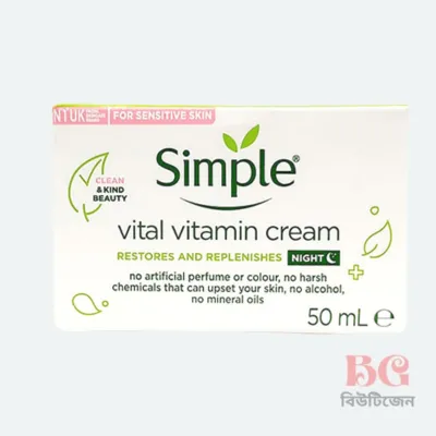 Simple Vital Vitamin night Cream 50ml