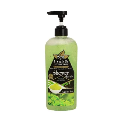 Fruiser Shower Scrub Green Tea 730ml