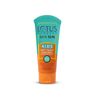 Lotus Herbals Safe Kids Soft-Touch Sunscreen SPF 40 80g