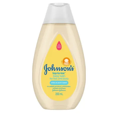 Johnsons Baby Top To Toe Hair & Body Wash 200ml