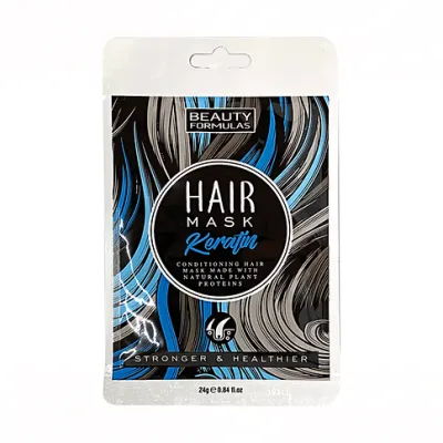 Beauty Formulas Keratin Hair Mask 24g