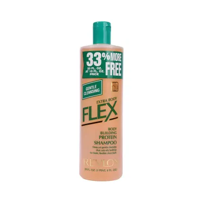 Revlon Flex Body Building Protein Shampoo - 591ml Extra Body