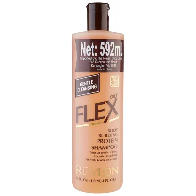 Revlon Flex Body Building Protein Shampoo - 591ml Oily