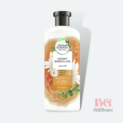 Herbal Essences Smooth Golden Moringa Oil Shampoo 400ml