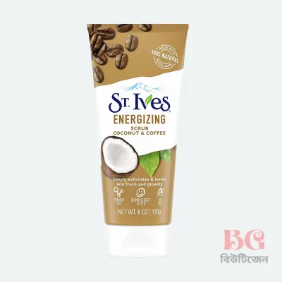 St. Ives Energizing Coconut & Coffee Scrub 170g