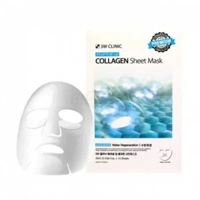 3W Clinic Essential Up Collagen Sheet Mask (25ml)