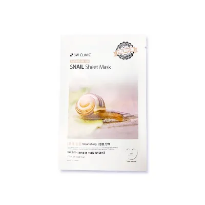 3W Clinic Essential Up Snail Sheet Mask (25ml)