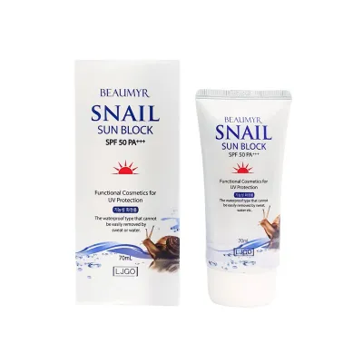 Beaumyr Snail Sun Block SPF 50 PA+++ 70ml