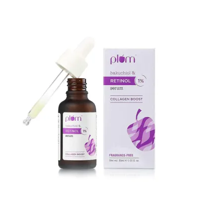 Plum 1% Retinol Face Serum with Bakuchiol 30ml