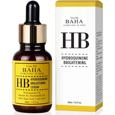 COS DE BAHA 2% HYDROQUINONE BRIGHTENING SERUM 30ML (HB)