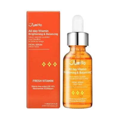 JUMISO ALL DAY VITAMIN BRIGHTENING & BALANCING FACIAL SERUM 30ML