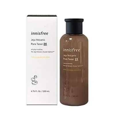 Innisfree Jeju Volcanic Pore Toner 2x 200ml