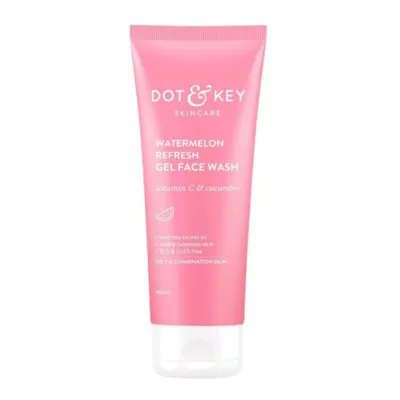 Dot & Key Watermelon Refresh Gel Face Wash For Oily Skin 100ml