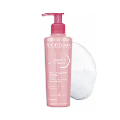 Bioderma Crealine Gel Moussant Foaming Gel 200ml