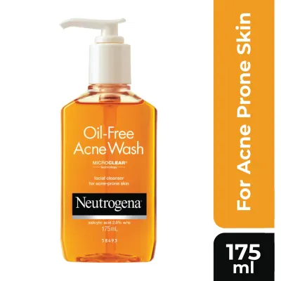 Neutrogena Oil Free Acne Wash Facial Cleanser 175ml