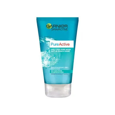 Garnier Pure Active Daily Deep Pore Wash 150ml