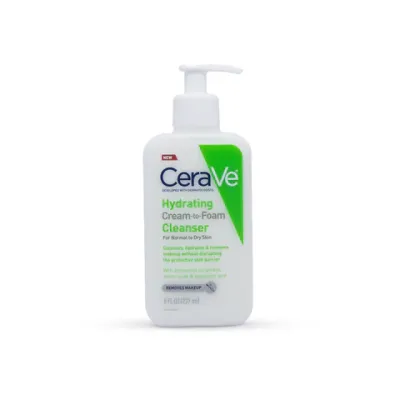 CeraVe Hydrating Cream to Foam Cleanser 237ml