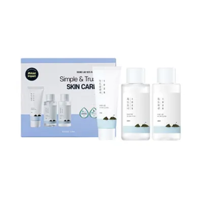 ROUND LAB On The Go Kit (Cleanser 40ml + Toner 50ml + Lotion 50ml)