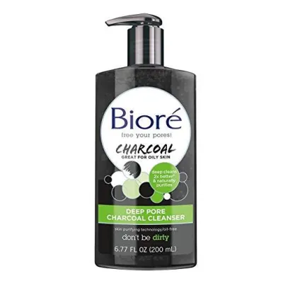 Biore Deep Pore Charcoal Cleanser 200ml