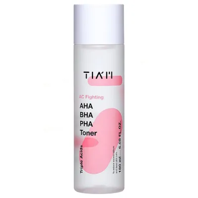 Tiam AC Fighting AHA BHA PHA Toner 180ml