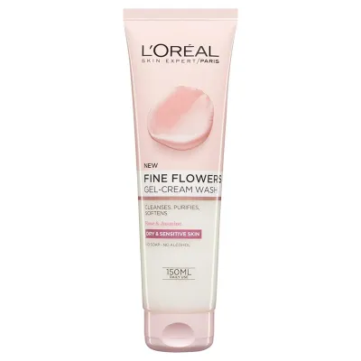 Loreal Fine Flowers Gel-Cream Wash 150ml