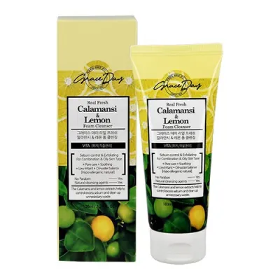 Grace Day Real Fresh Calamansi & Lemon Foam Cleansing 100ml