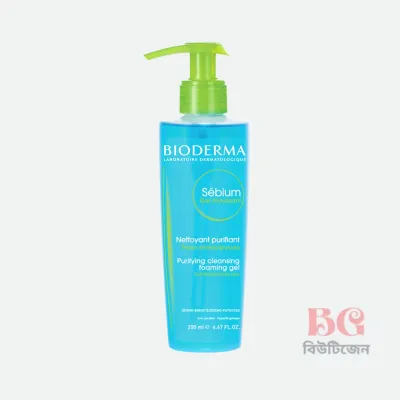 Bioderma Sebium Gel Moussant Foaming Gel 200ml