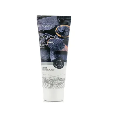 3w Clinic Charcoal Cleansing Foam- 100ml