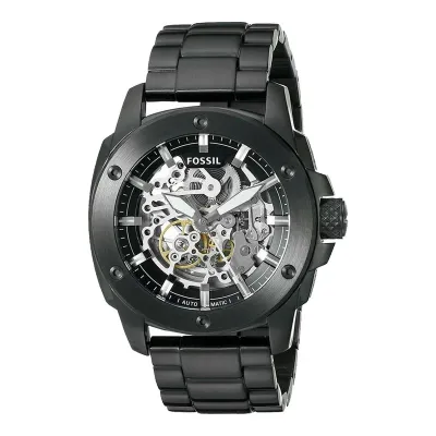 Fossil Black Modern Machine Automatic Men's Watch