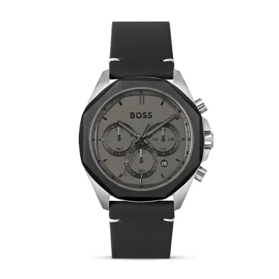 Hugo Boss Cloud Chronograph Black Dial Men's Watch