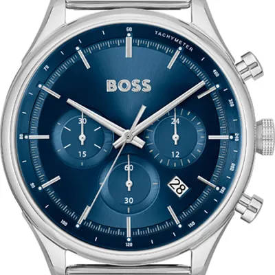 Hugo Boss Gregor Chronograph Blue Dial Men's Watch