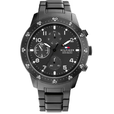 Tommy Hilfiger Black Dial Men's Watch