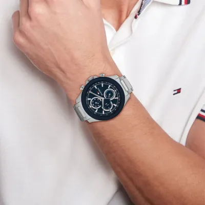 Tommy Hilfiger Clark Multifunction Blue Dial Watch