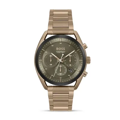 Hugo Boss Top Chronograph Brown Dial Men's Watch