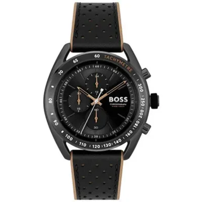 Hugo Boss Center Court Chronograph Black Men's Watch