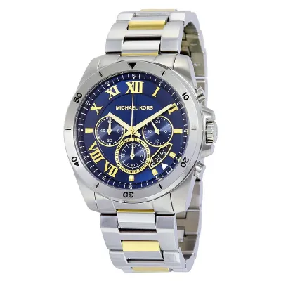 Michael Kors Men's Brecken Two-Tone Watch