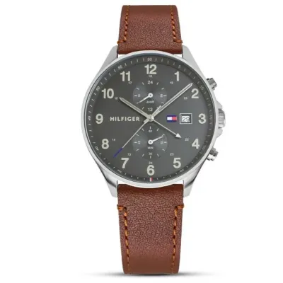 Tommy Hilfiger West Chronograph Grey Dial Watch For Men 
