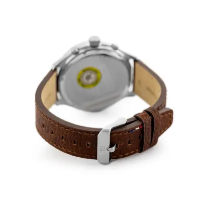 Tommy Hilfiger Asher Chronograph Leather Strap Watch