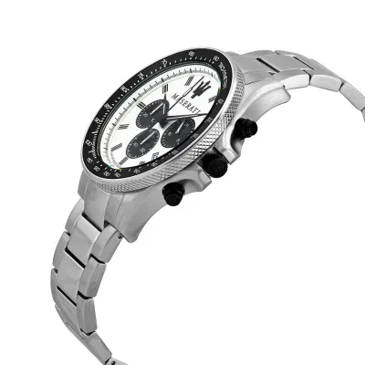 Maserati SFIDA Chronograph Steel Strap Watch For Men