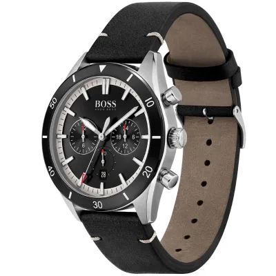BOSS Santiago Analog Black Dial Men's Watch